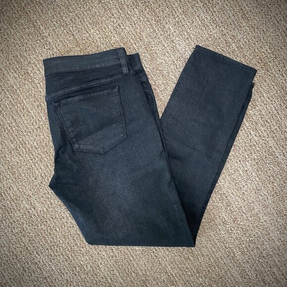 J. Crew Toothpick Ankle Waxed Coated Jeans in Black, 29 - Picture 5 of 9